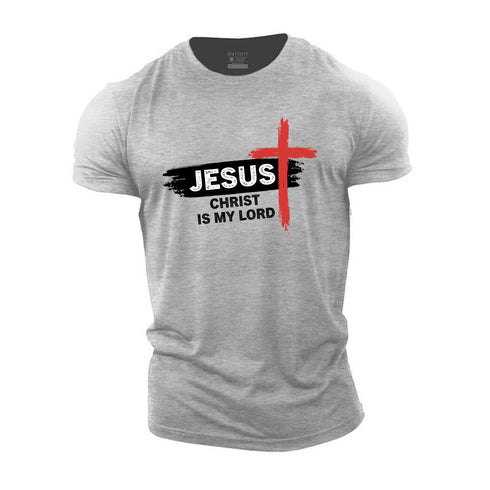 Men's Jesus Christ Is My Lord Cotton T-Shirt